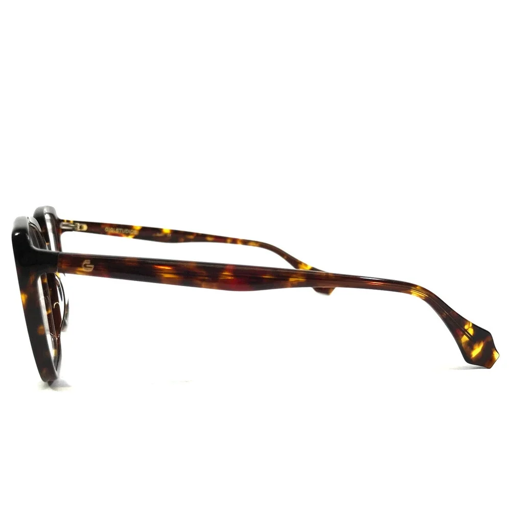 Gigi Studios Eyeglasses Frames ALARIC GS90003/020 Tortoise Cat Eye 55-17-140